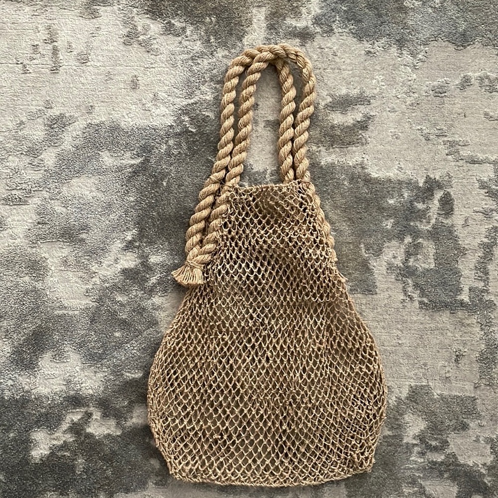 Rope beach / farmers market bag